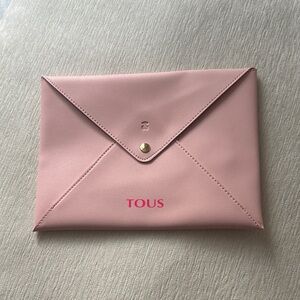 Tous light Pink clutch